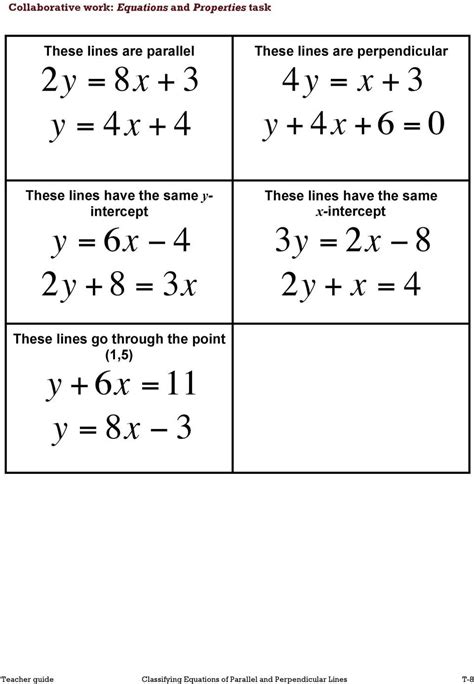 Equations 8211 Askworksheet Writing Parallel And Perpendicular Equations Worksheet - Writing Parallel And Perpendicular Equations Worksheet