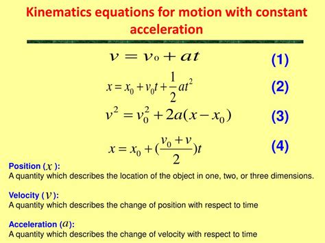 Equations Of Motion Constant Acceleration Intercept Example Constant Acceleration Worksheet Answers - Constant Acceleration Worksheet Answers