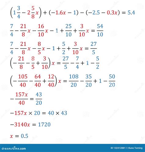 Equations With Fractions And Decimals Algebra Helper Math Workshhets - Math Workshhets