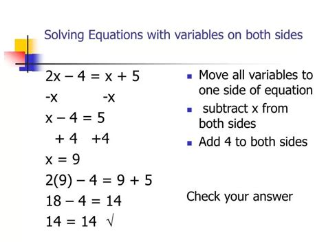 Equations With Variables On Both Sides Khan Academy Variable On Both Sides Equations Worksheet - Variable On Both Sides Equations Worksheet