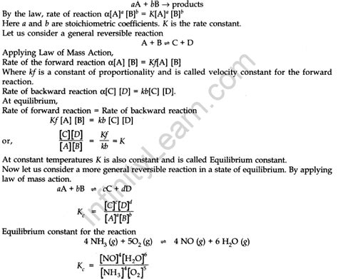 Equilibrium Class 11 Notes