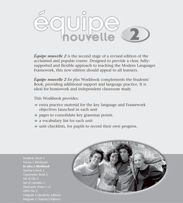 equipe nouvelle 2 en plus workbook
