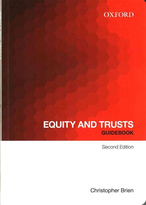 Download Equity And Trusts Guidebook Paperback 