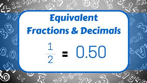 Equivalent Fractions And Decimals Youtube Equivalent Fractions And Decimals - Equivalent Fractions And Decimals