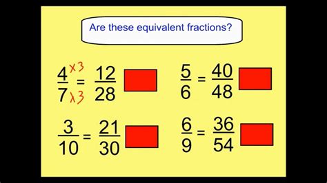 Equivalent Fractions Calculator Pairs Of Equivalent Fractions - Pairs Of Equivalent Fractions