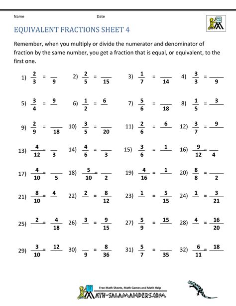 Equivalent Fractions Calculator Practicing Equivalent Fractions - Practicing Equivalent Fractions