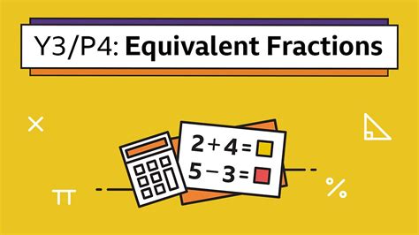 Equivalent Fractions Maths Learning With Bbc Bitesize Bbc 5 Equivalent Fractions - 5 Equivalent Fractions