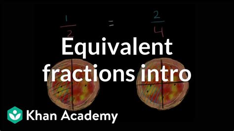 Equivalent Fractions Practice Fractions Khan Academy Visualizing Equivalent Fractions - Visualizing Equivalent Fractions