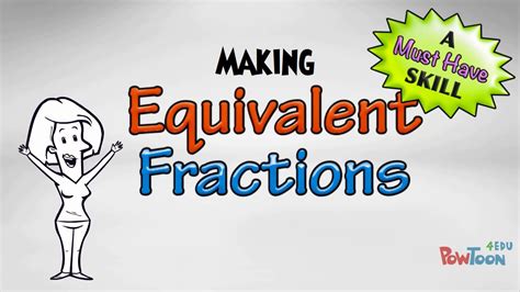 Equivalent Fractions Youtube Equivalent Fractions For Kids - Equivalent Fractions For Kids