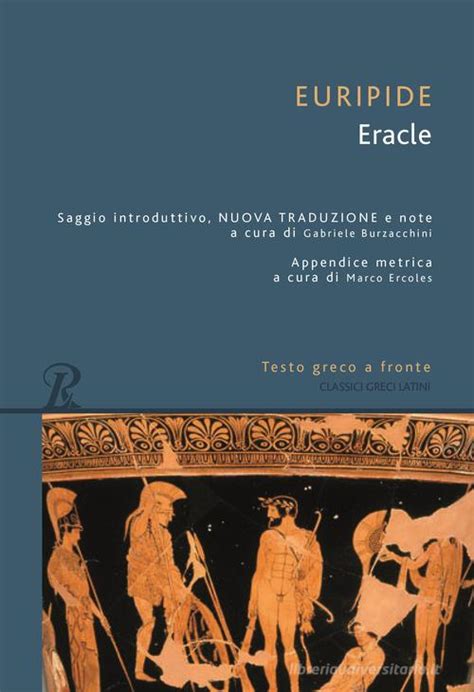 Eracle Testo Greco A Fronte
