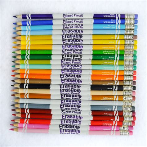 erasable colored pencils