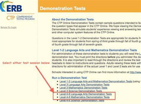 erb ctp 4th grade test prep