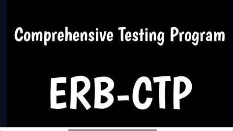 Erb Practice Tests 5th Grade