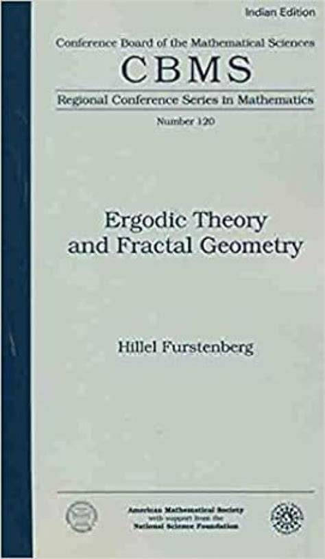 ergodic theory and fractal geometry
