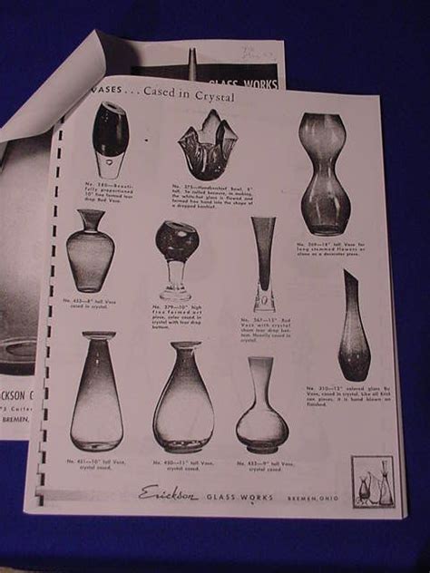 Erickson Glass Catalog