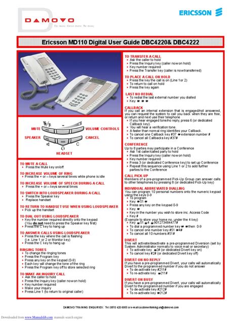 Ericsson Md110 Phone
