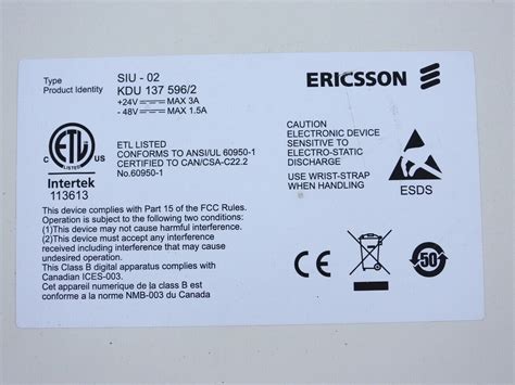 Ericsson Site Integration Unit