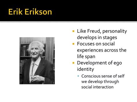 erik erikson biography powerpoint for elementary