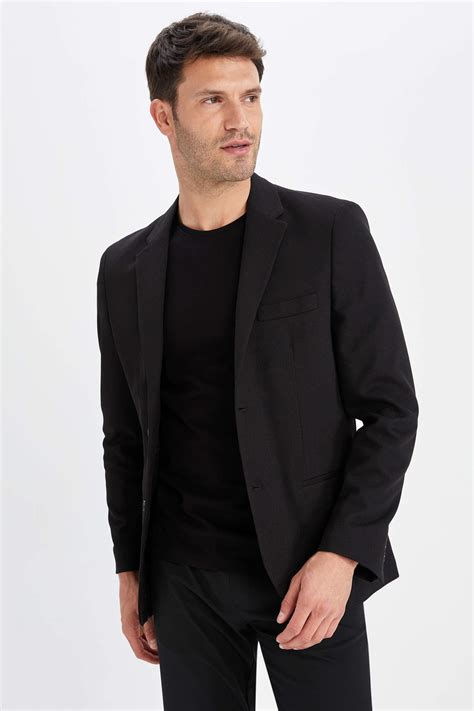 erkek blazer ceket siyahs