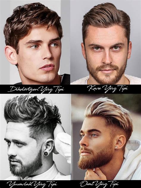 erkek kafa tipine göre saç modelleri