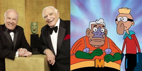 ernest borgnine and spongebob
