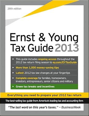 Full Download Ernst Young Tax Guide 2013 