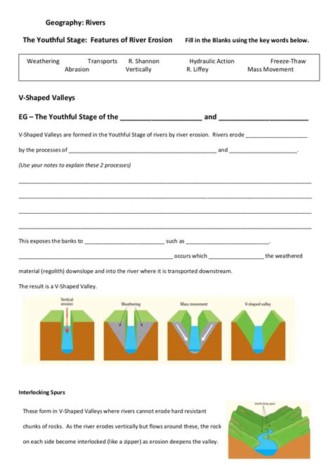 Erosion Grade 3 Worksheets Learny Kids Erosion Grade 3 Worksheet - Erosion Grade 3 Worksheet