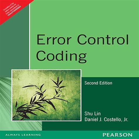 error control coding shu lin solution