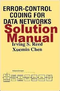 Error Control Coding Solution Manual
