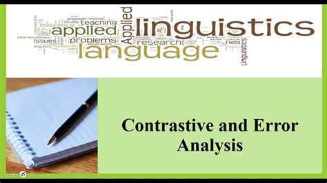 Read Error Analysis And Contrastive Linguistics 