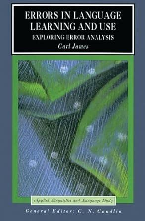 Download Error Analysis Carl James 