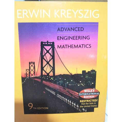 Download Erwin Kreyszig Advanced Engineering Mathematics 9Th Edition 