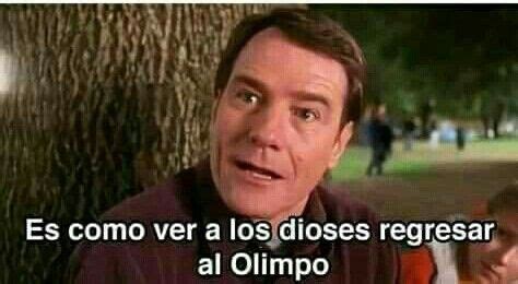 Es Como Ver A Los Dioses Regresar Al Olimpo