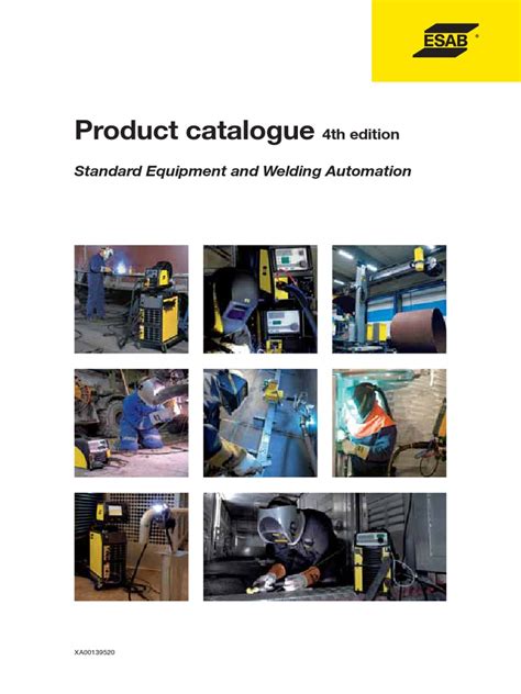 Esab Product Catalogue