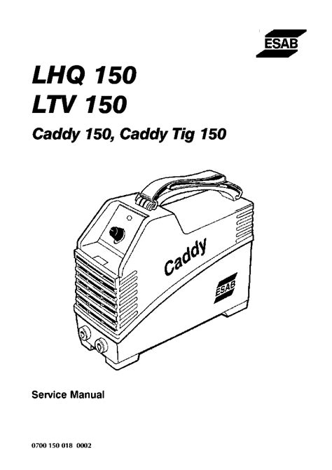 Download Esab Caddy 150 Manual 