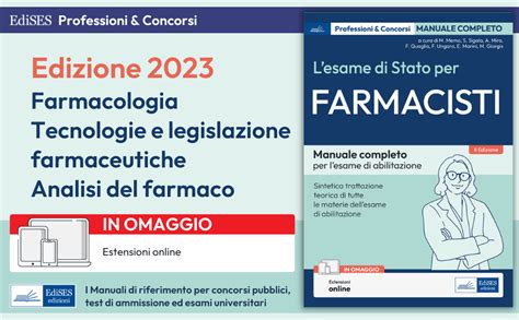 Read Online Esame Di Stato Per Farmacista Libro 