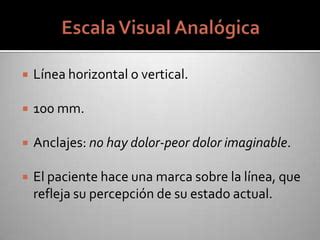 Escala Visual Analógica