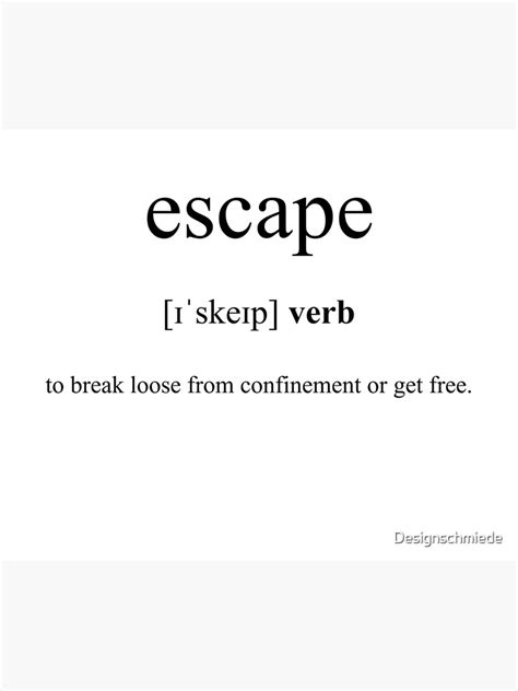 escape definition