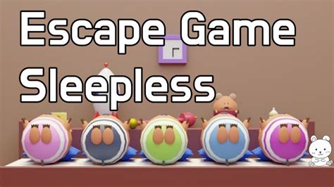 Escape Game Sleepless Walkthrough