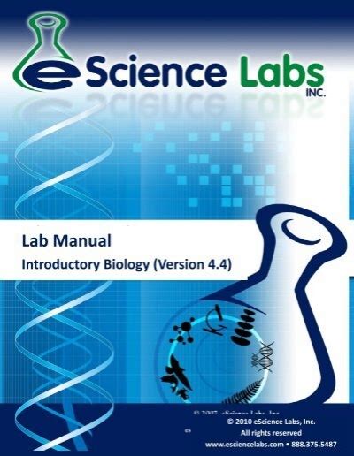 Read Online Escience Lab Manual 