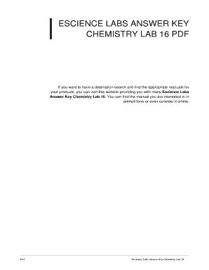 Read Online Escience Labs Answer Key Chemistry Lab 5 