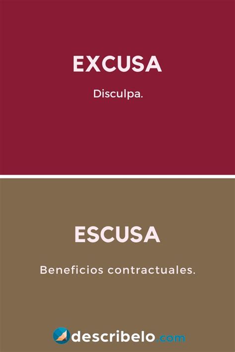 Escusa O Excusa