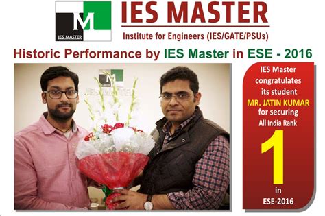 Full Download Ese 2016 Ies Master 