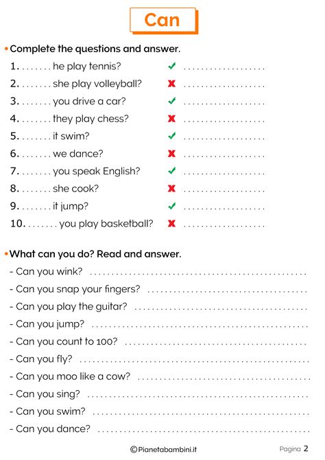 Esercizi Inglese
