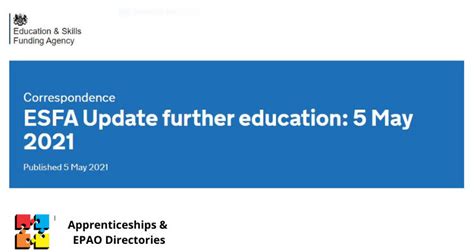 Esfa Update Further Education 6 March 2024 Gov Cookies Math - Cookies Math
