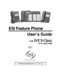 Download Esi Phone User S Guide 