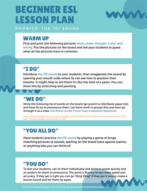 esl group work lesson plans past tense