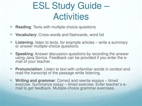 Download Esl Study Guide 