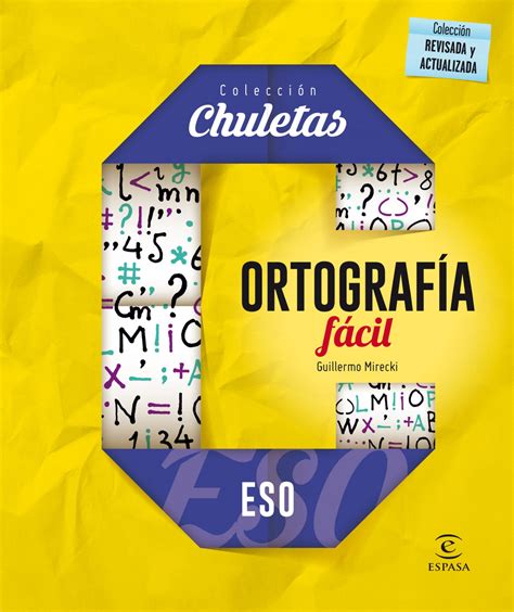 Read Eso Ortografia Facil Para La Eso Chuletas Pdf Download 