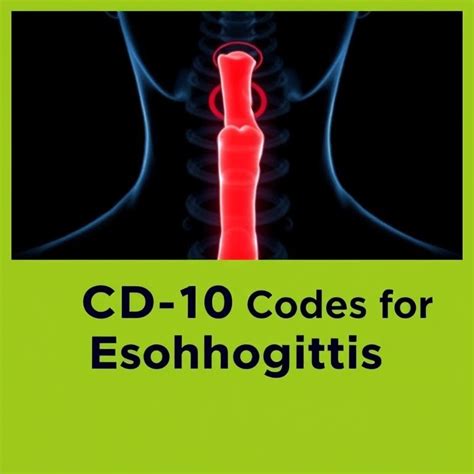 Esophagitis Icd 10